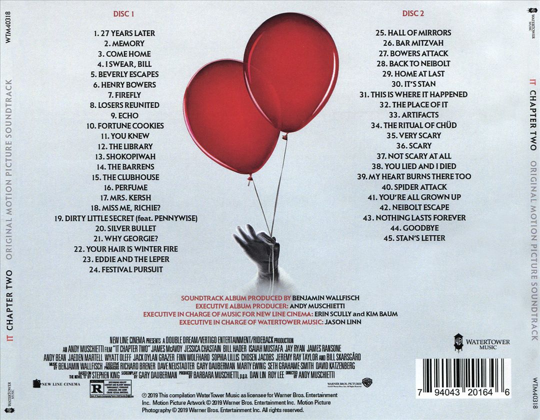 It Chapter Two [Original Motion Picture Soundttrack] cover art