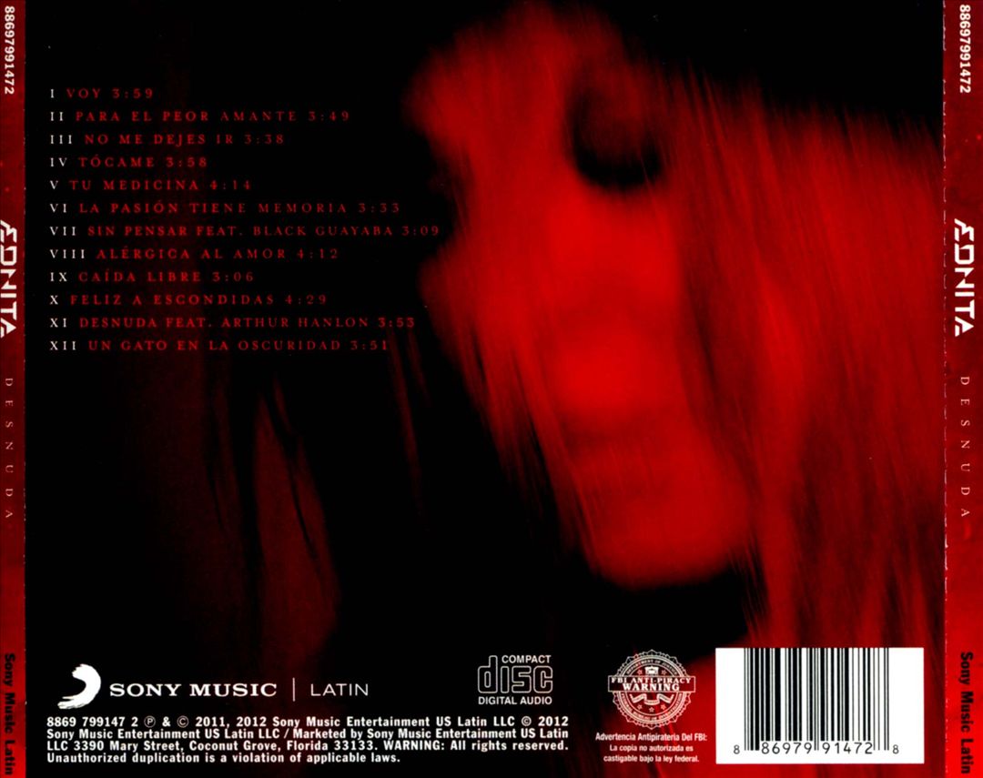 Desnuda cover art