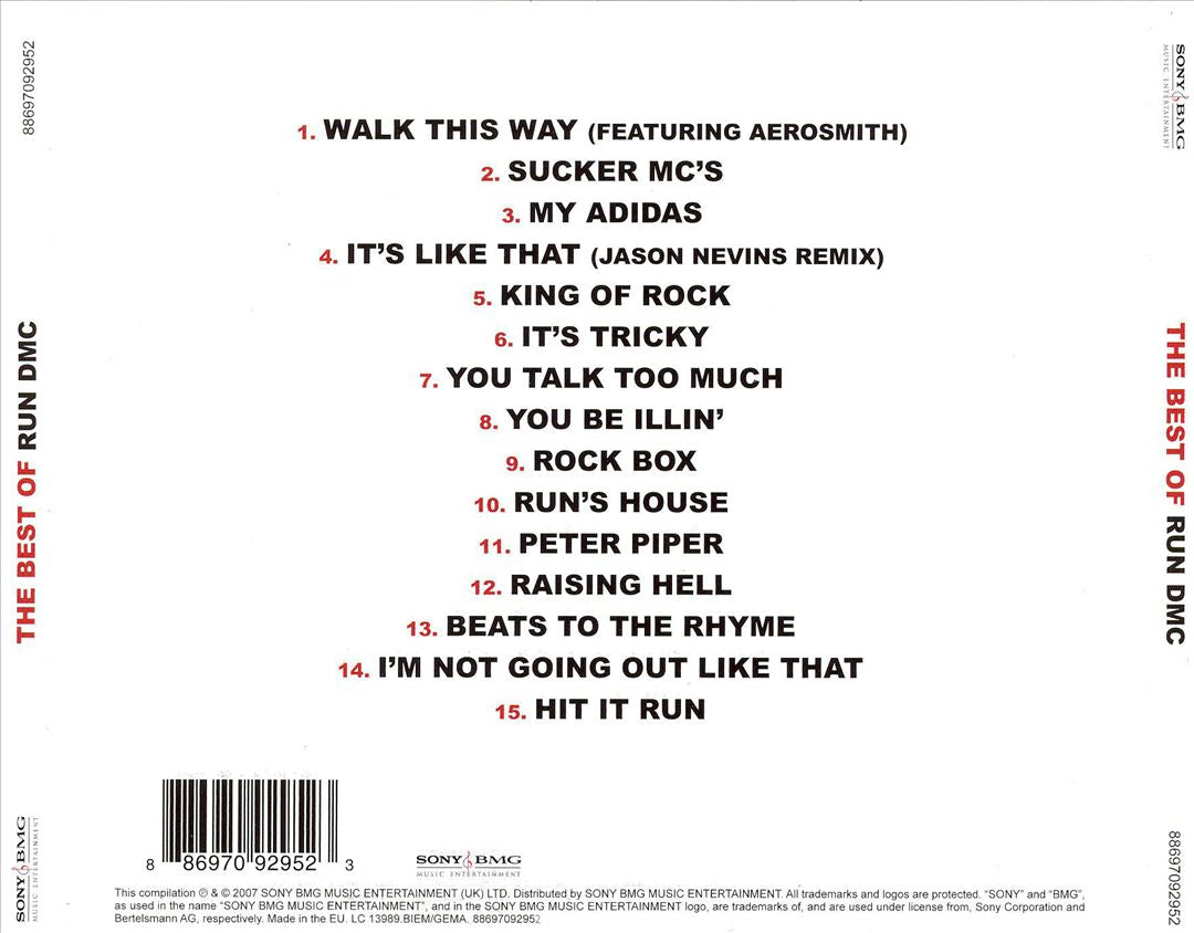 Best of Run DMC [2007] cover art