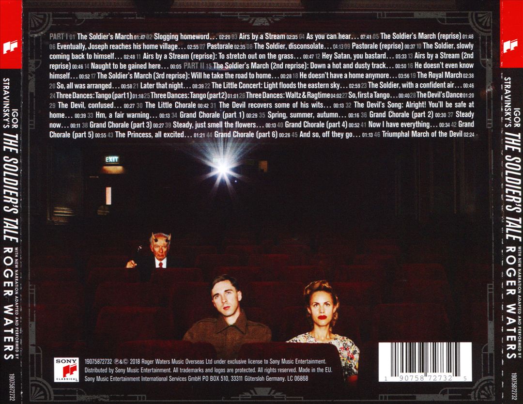 Igor Stravinsky's The Solider's Tale: Narration by Roger Waters cover art