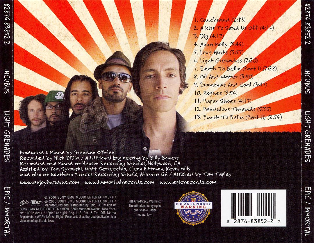 Light Grenades cover art