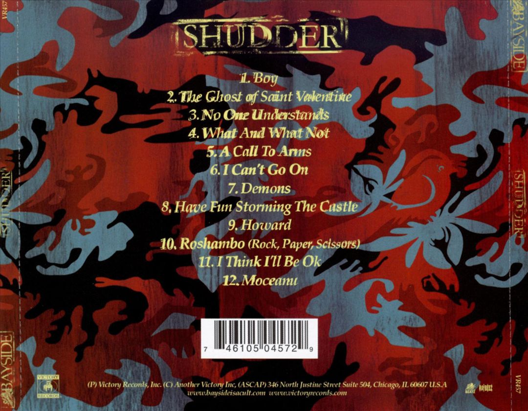 Shudder cover art