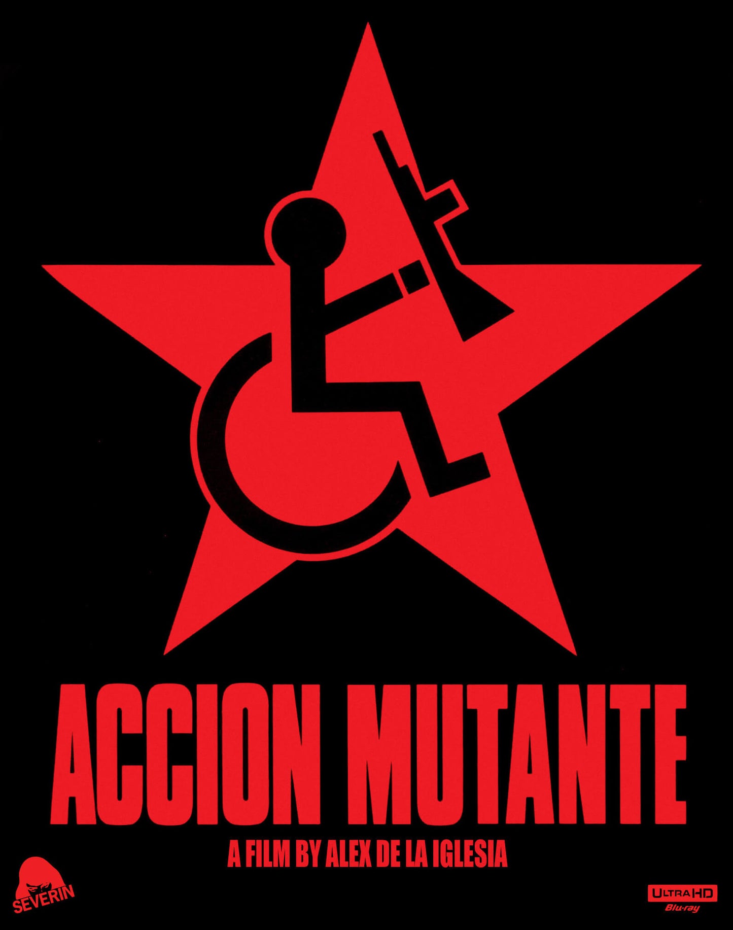 Acción Mutante [4K Ultra HD Blu-ray] cover art