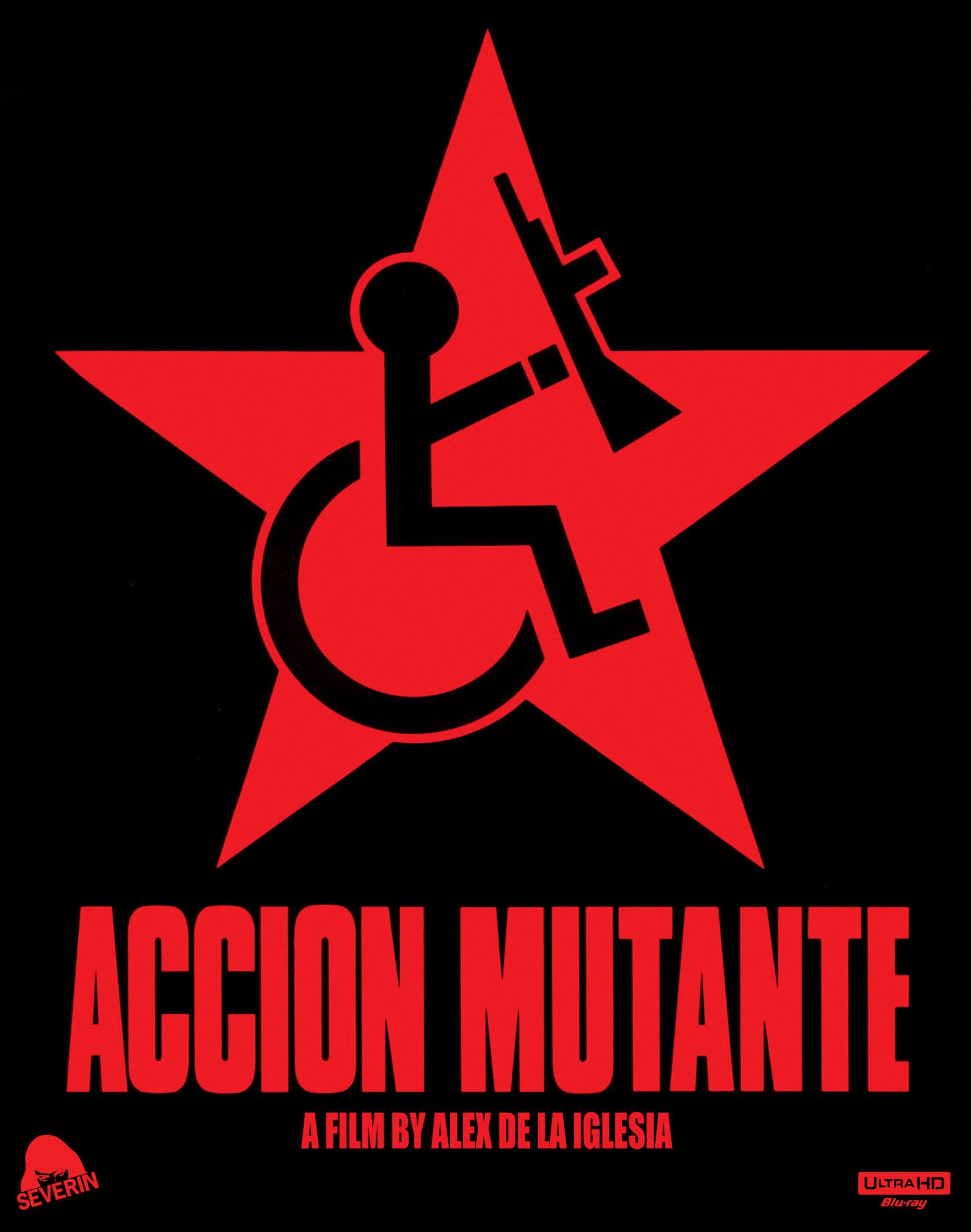 Acción Mutante [4K Ultra HD Blu-ray] cover art