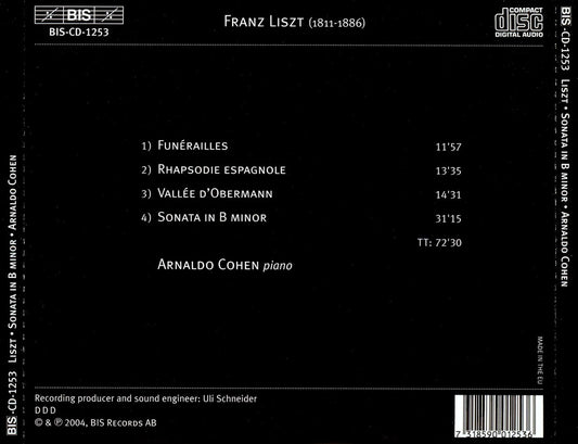 Liszt: Sonata in B minor, etc. cover art