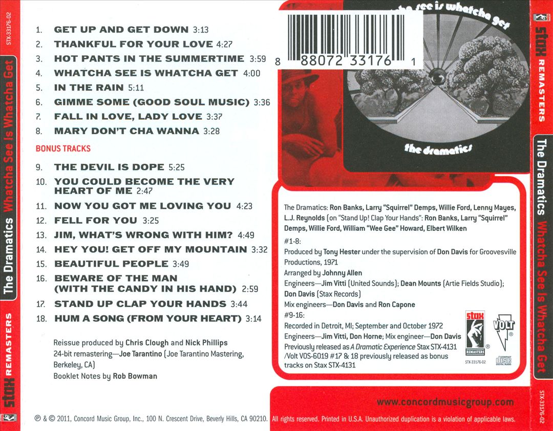 Whatcha See Is Whatcha Get cover art