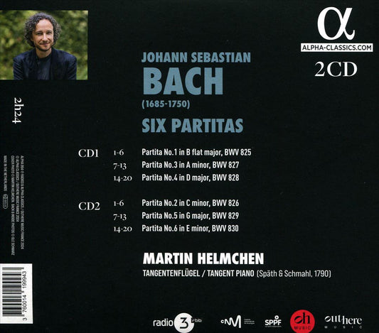 Bach: Six Partitas cover art