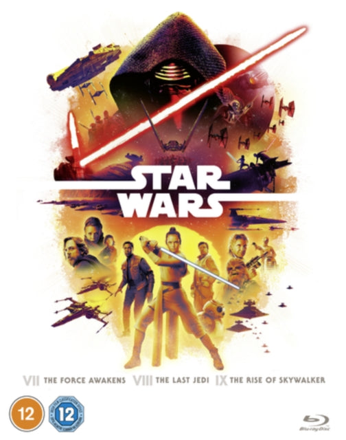STAR WARS TRILOGY EPISODES VII VIII & IX cover art