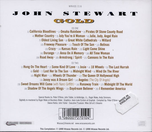 Gold: Best of John Stewart cover art