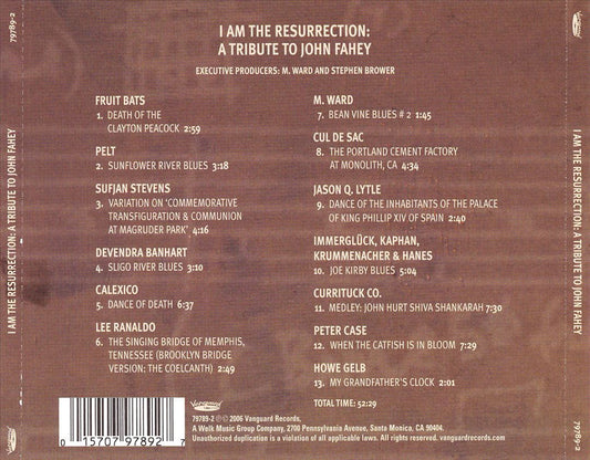 I Am the Resurrection: A Tribute to John Fahey cover art