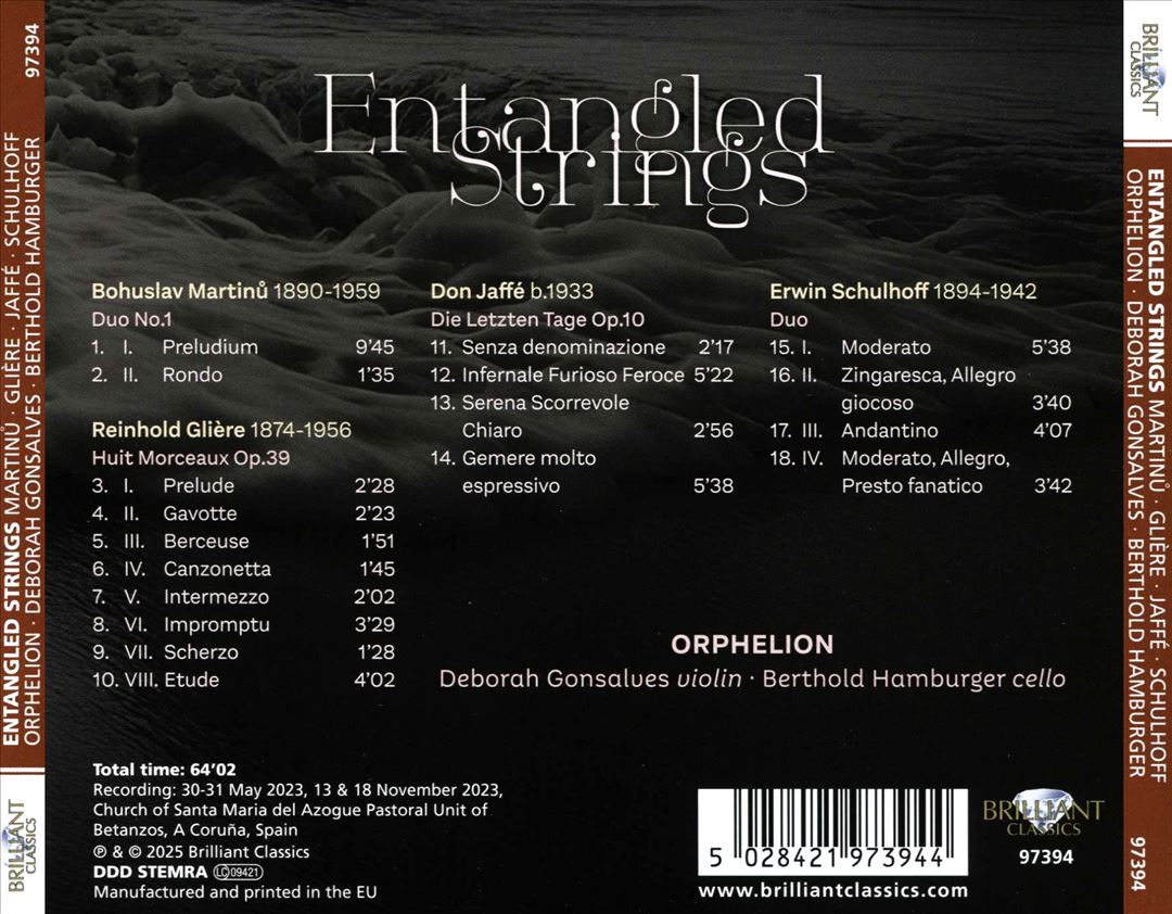 Entangled Strings cover art
