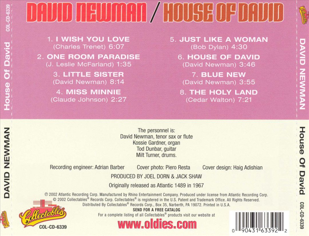 House of David cover art