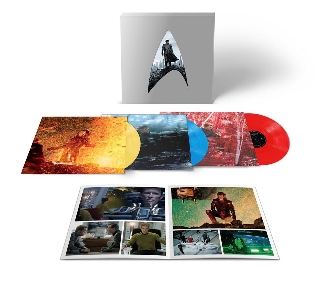 Star Trek: Into Darkness [Music From The Motion Picture] [Deluxe Edition] [Red/Yellow/Blue 3 LP] cover art