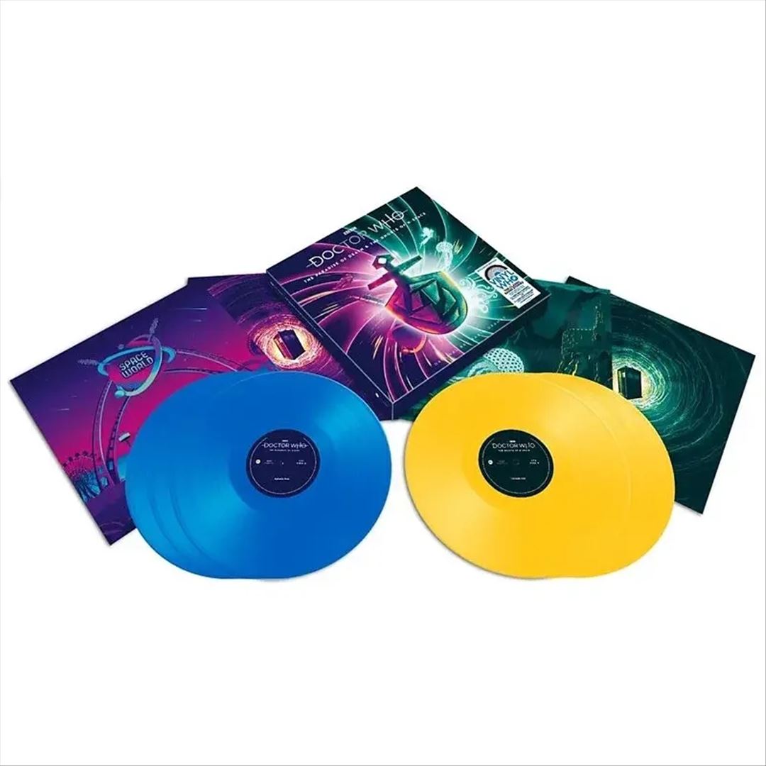 Paradise of Death & The Ghosts of N-Space [Blue/Yellow Vinyl] cover art