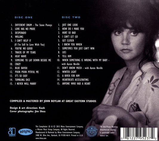 Just One Look: Classic Linda Ronstadt cover art