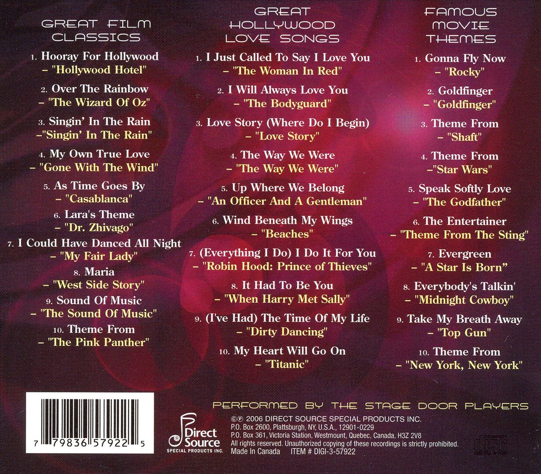 Greatest Movie Hits cover art