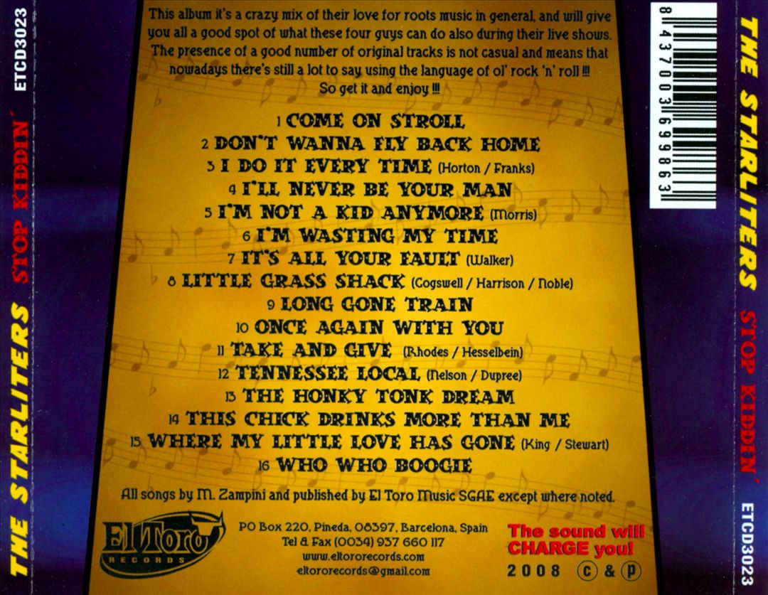 Stop Kiddin' cover art
