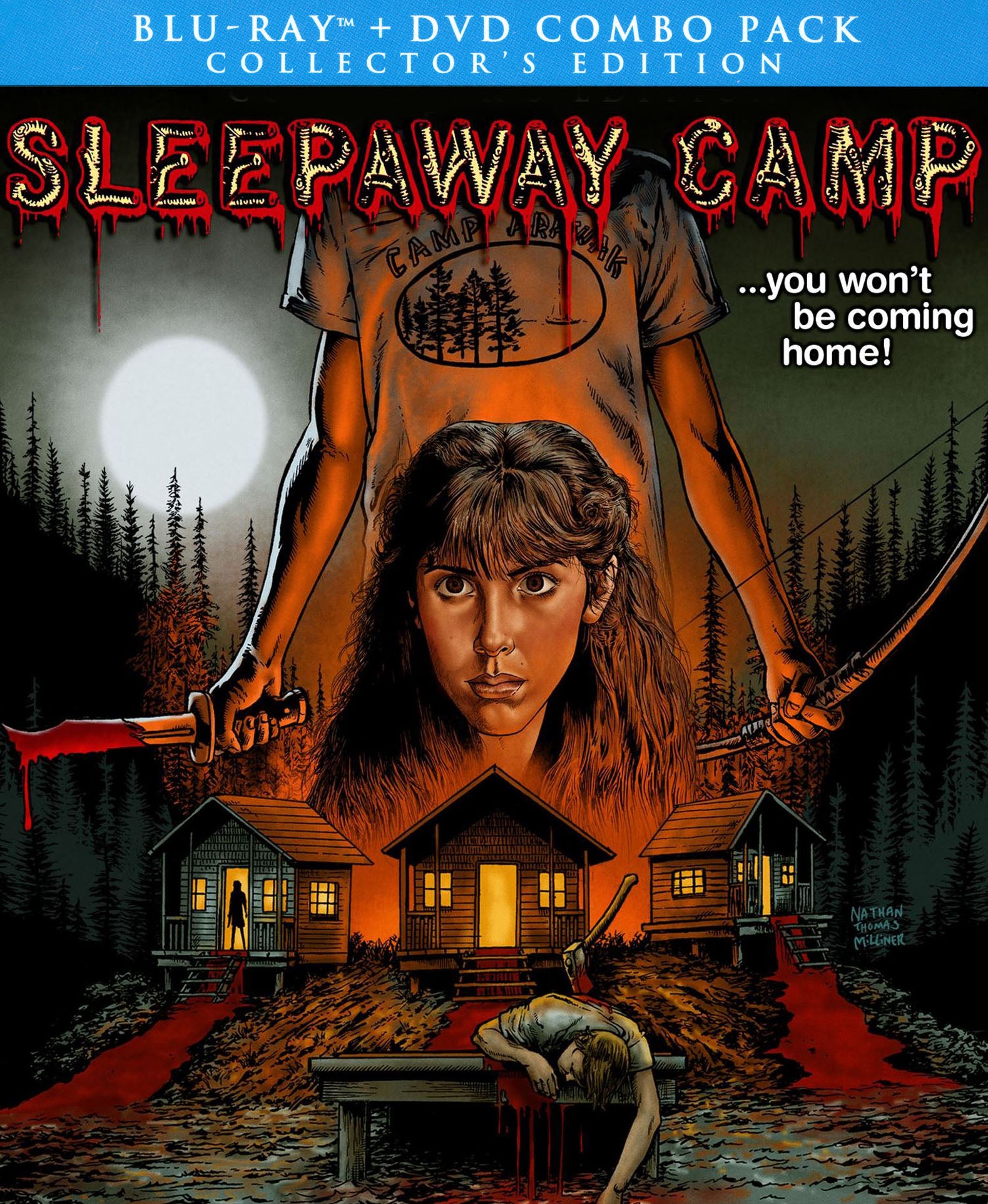 Sleepaway Camp [Collector's Edition] [Blu-ray/DVD] cover art