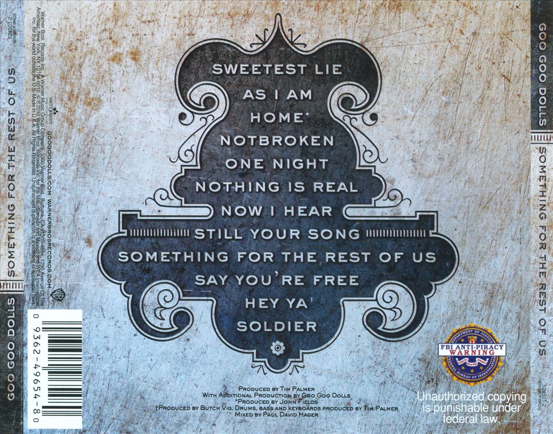 Something for the Rest of Us cover art
