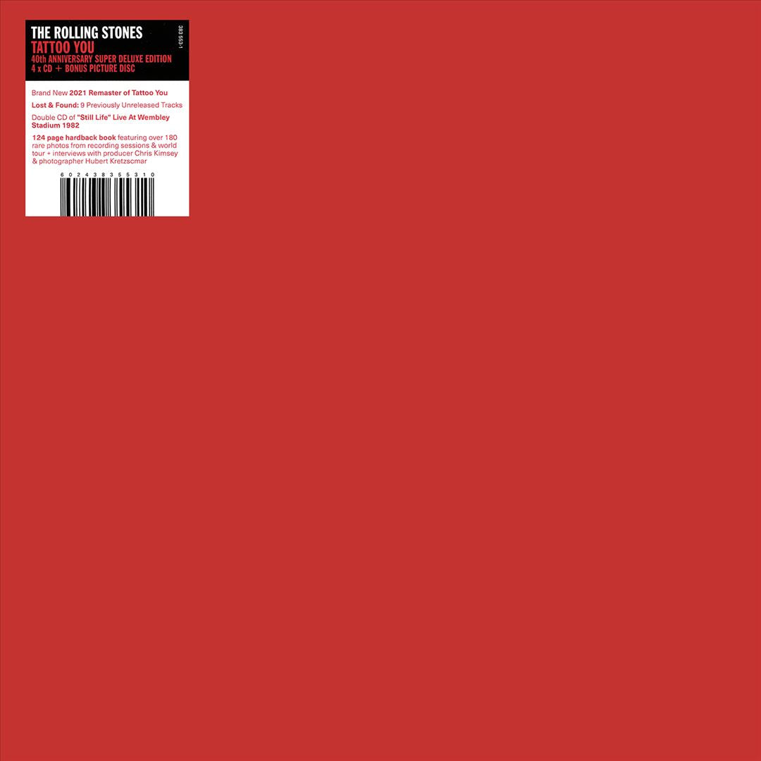 Tattoo You [40th Anniversary Super Deluxe Edition] cover art