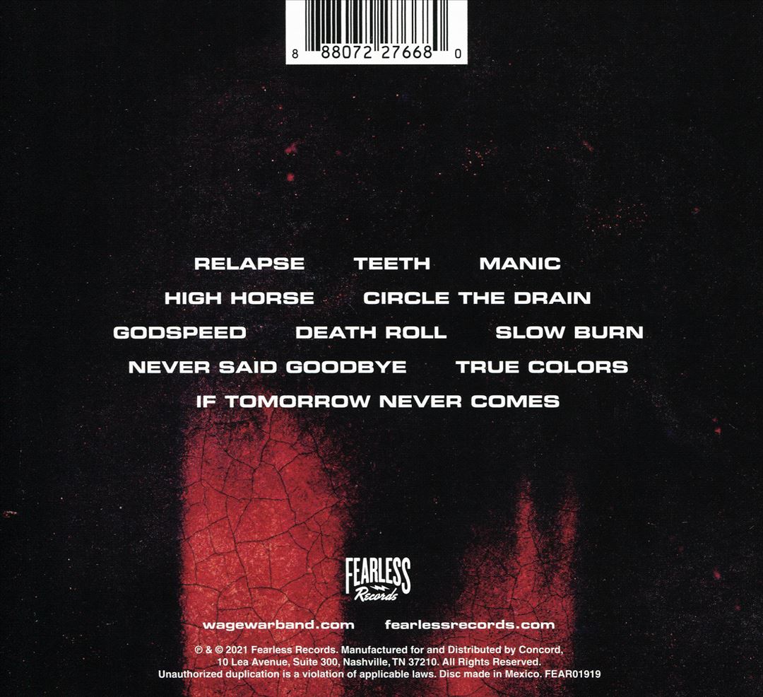 Manic cover art