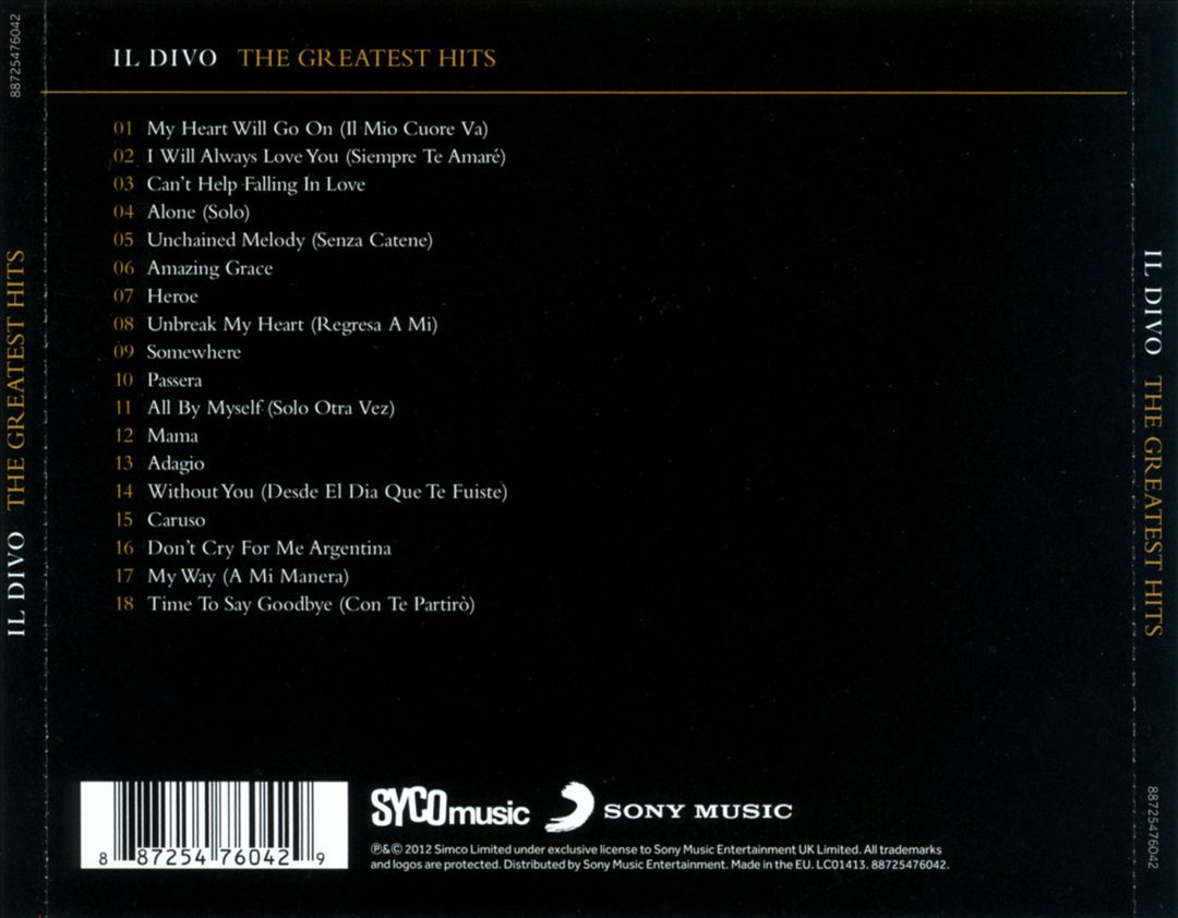 Greatest Hits cover art