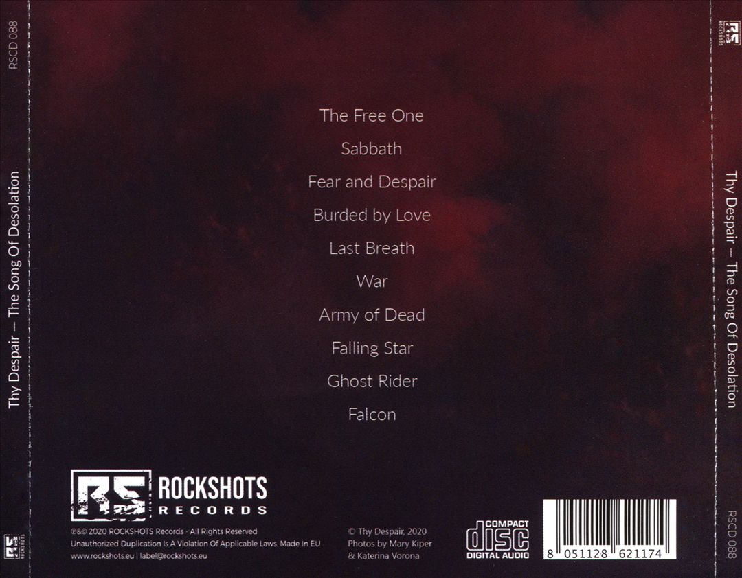 Song of Desolation cover art