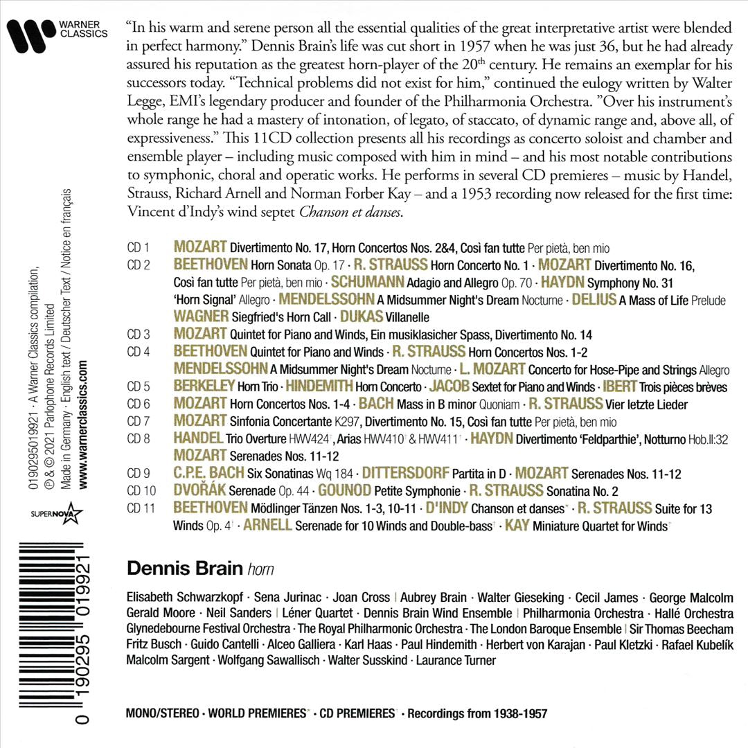 Dennis Brain Homage cover art