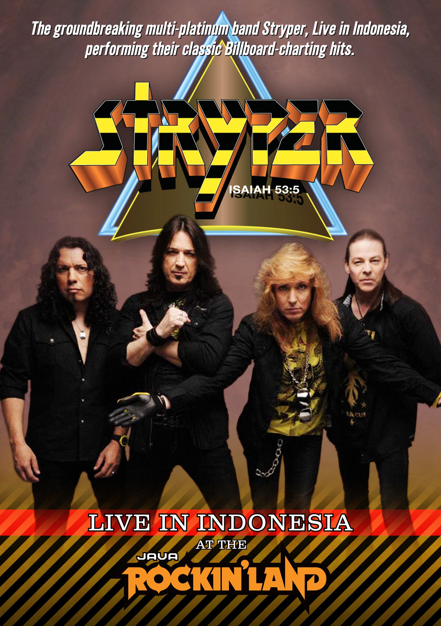 Live in Indonesia at Java Rockin Land cover art