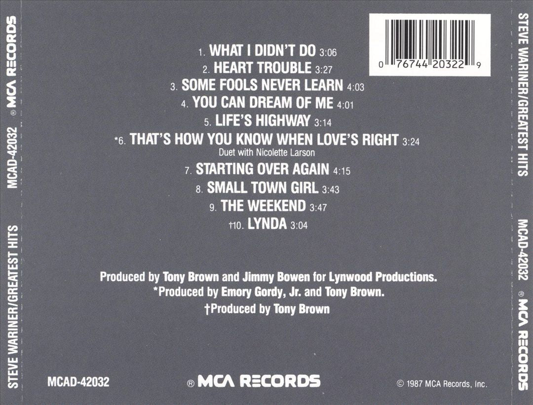 Greatest Hits [MCA] cover art