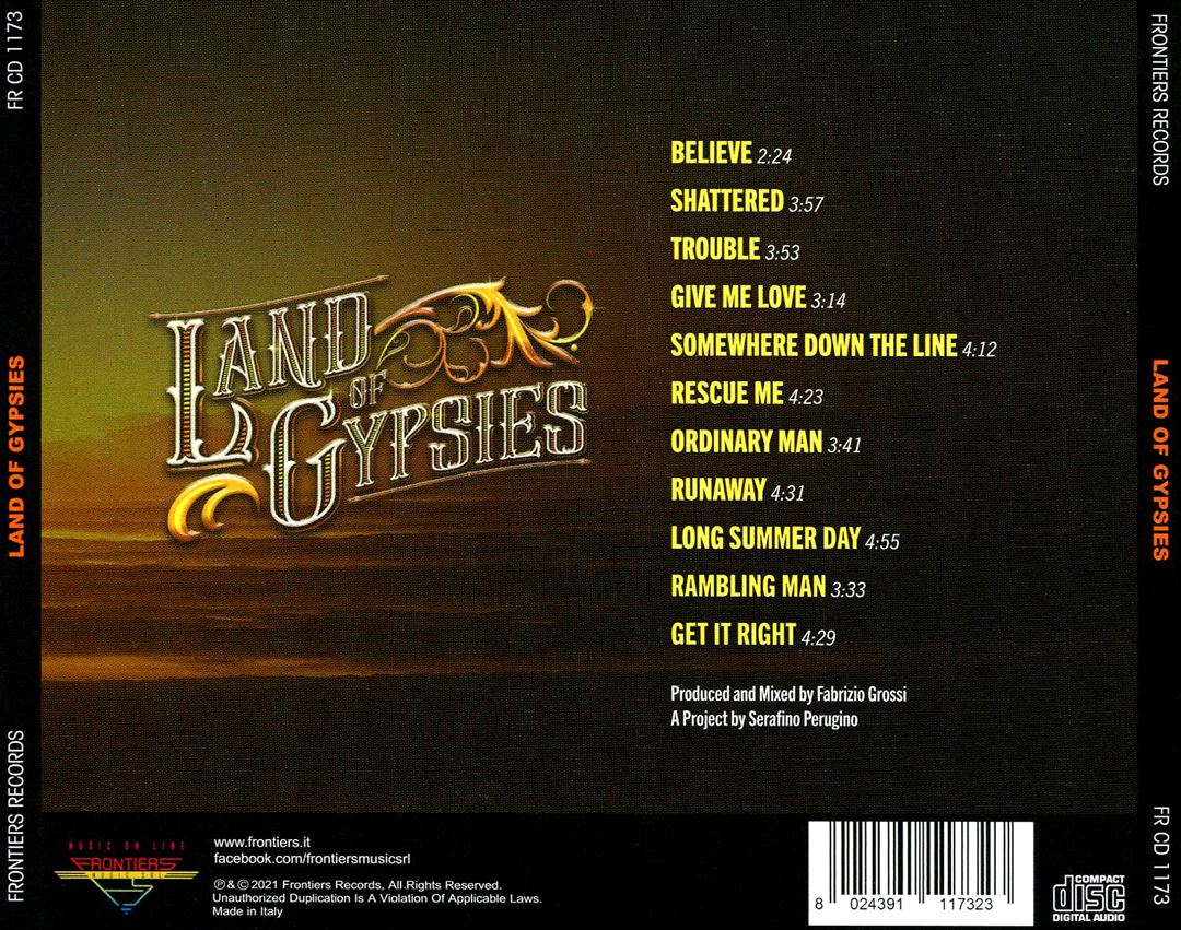 Land of Gypsies cover art