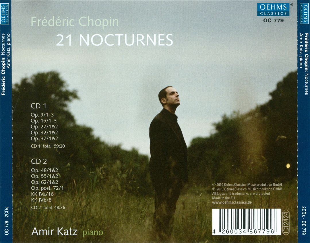 Chopin: 21 Nocturnes cover art