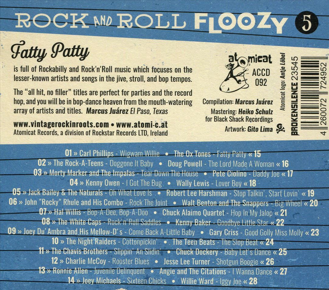Rock 'N' Roll Floozy, Vol. 5: Fatty Patty cover art