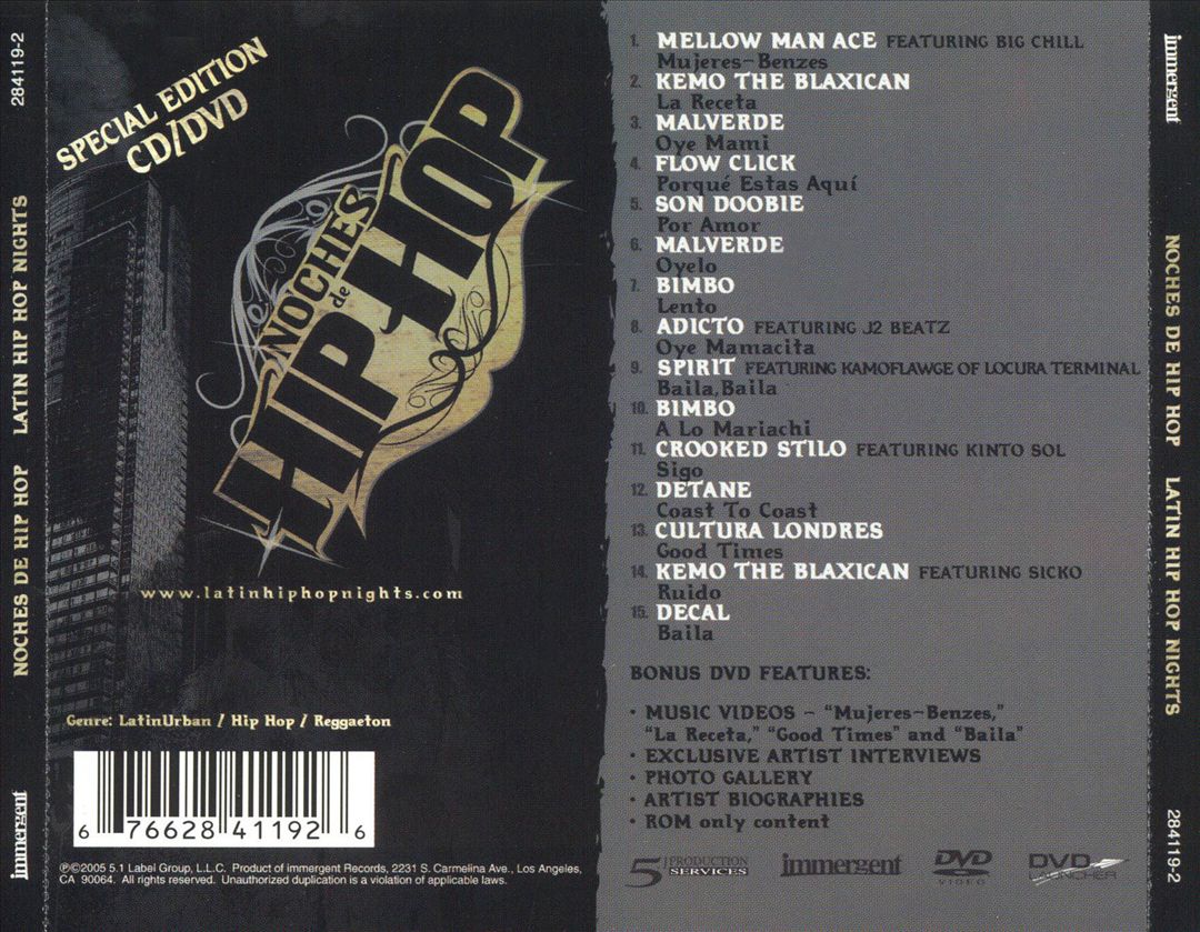 Noches de Hip Hop cover art