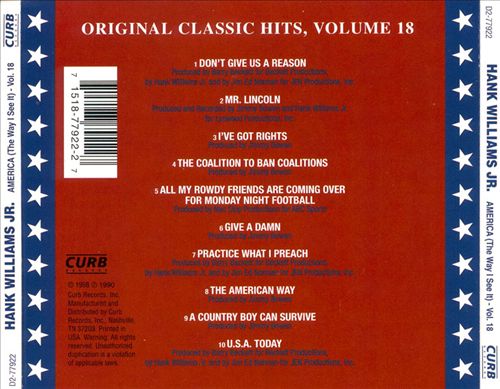 America (The Way I See It) cover art