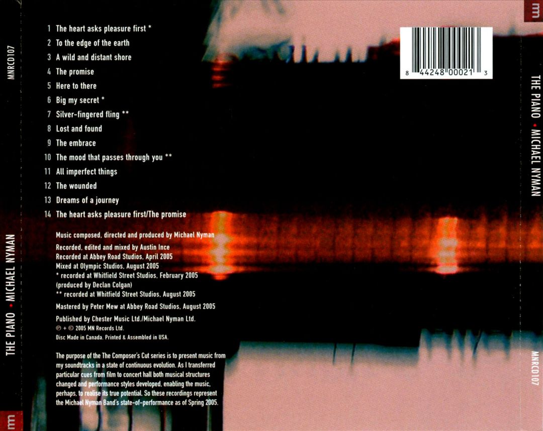 Piano [Original Motion Picture Soundtrack] cover art