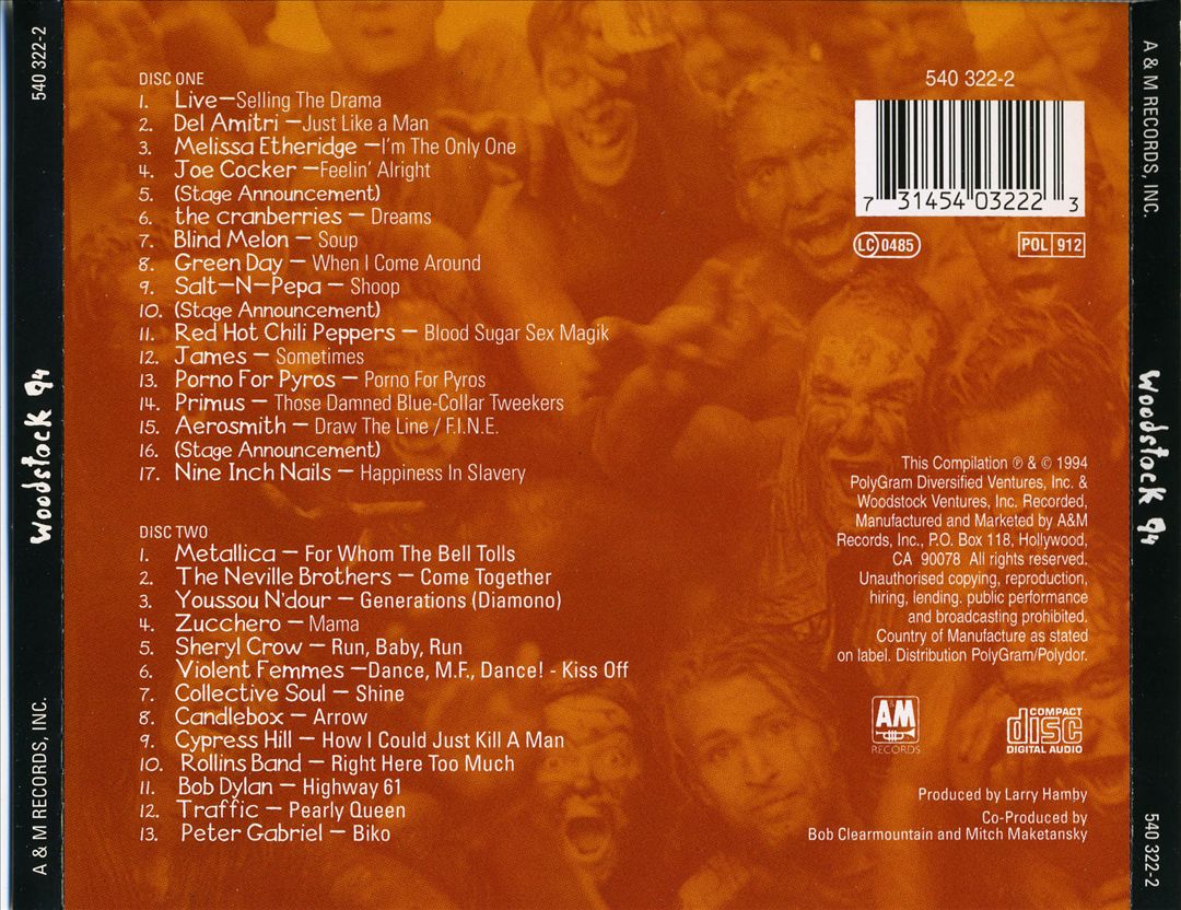 Woodstock 94 [#2] cover art