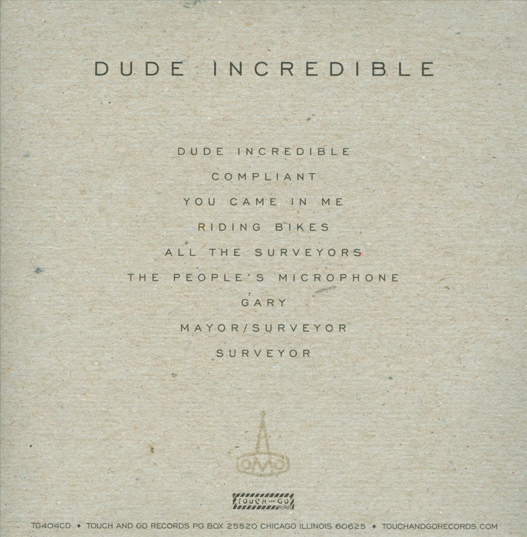 Dude Incredible cover art