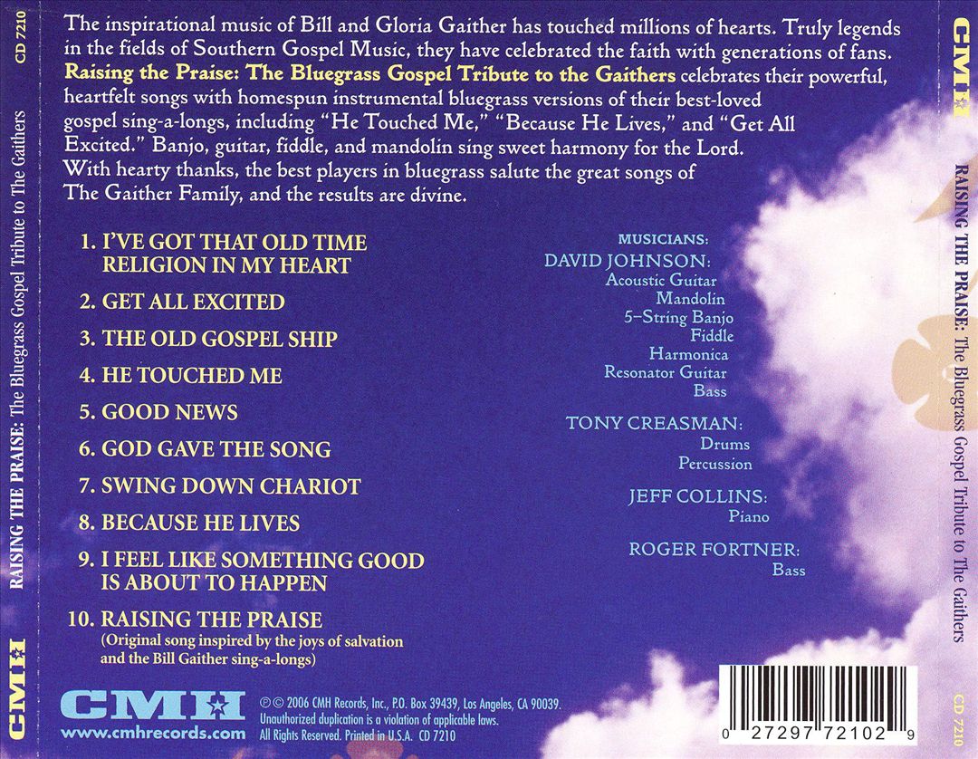 Raising the Praise: The Bluegrass Gospel Tribute to the Gaithers cover art