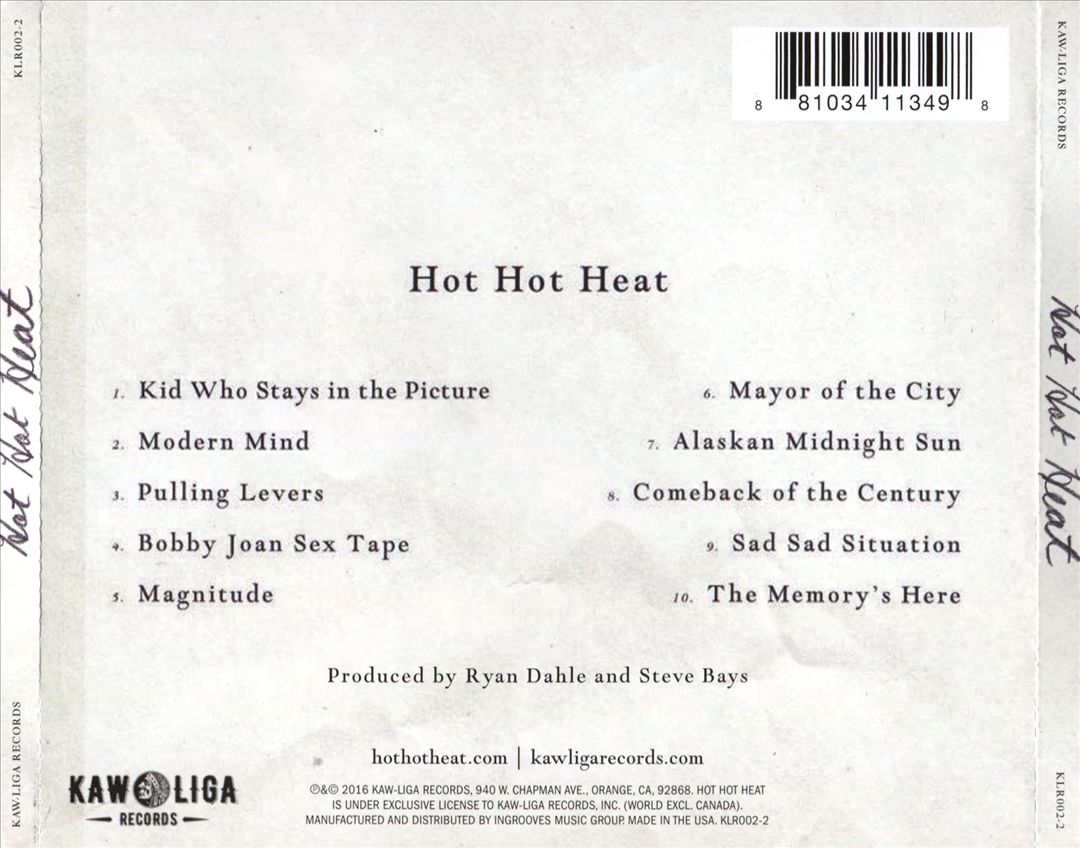 Hot Hot Heat cover art
