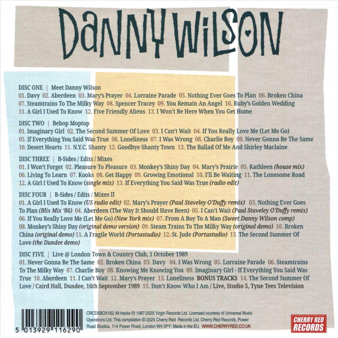 Complete Danny Wilson cover art
