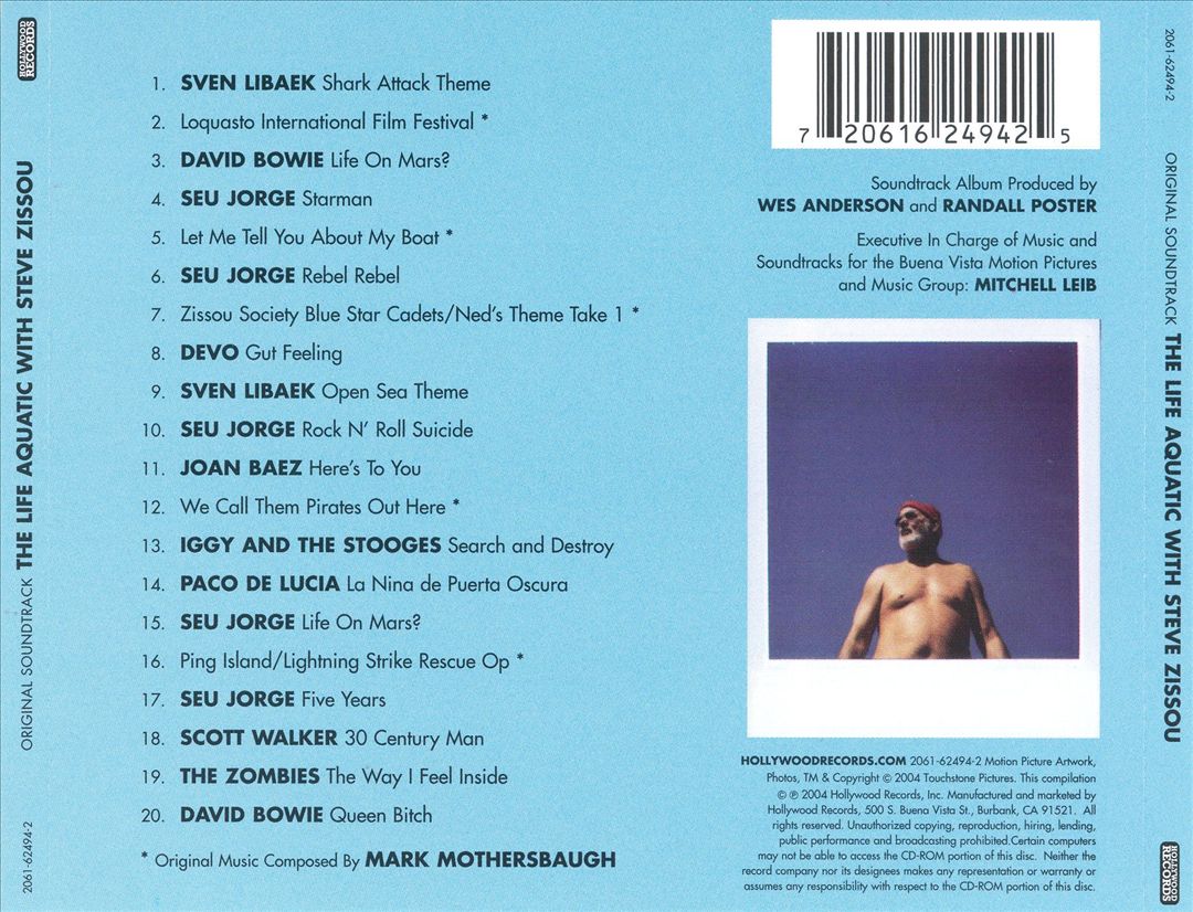 Life Aquatic With Steve Zissou cover art