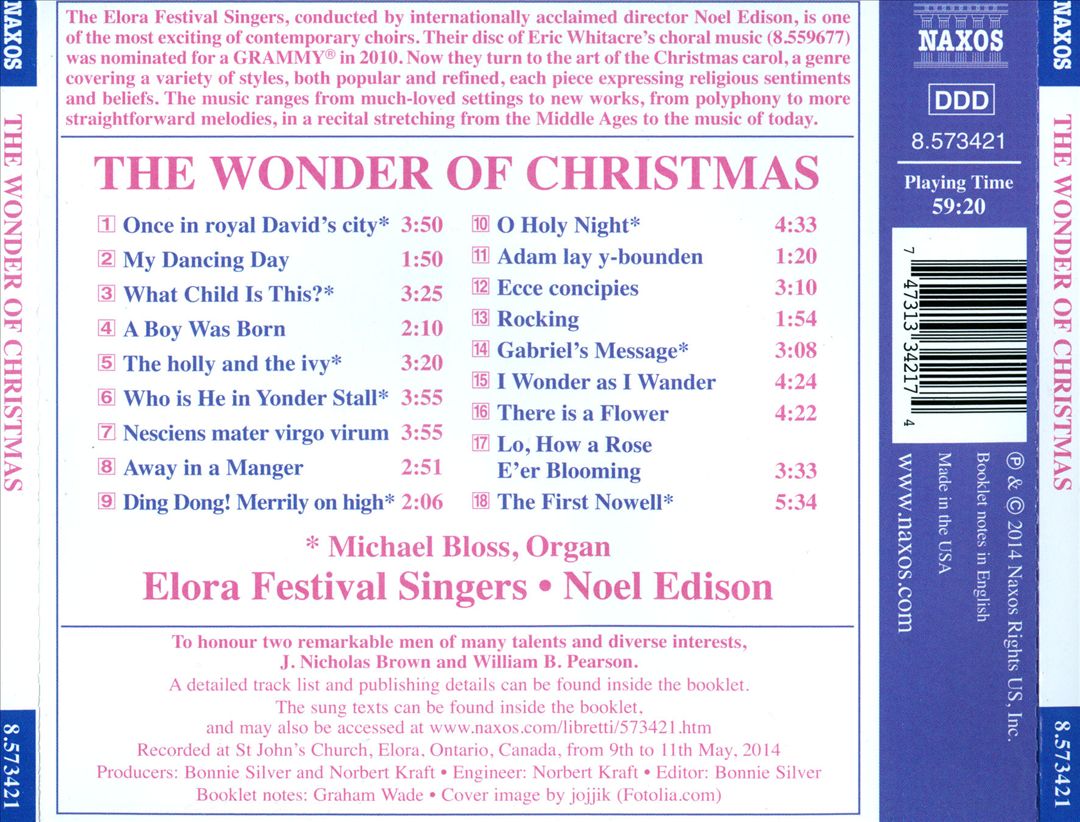 Wonder of Christmas cover art