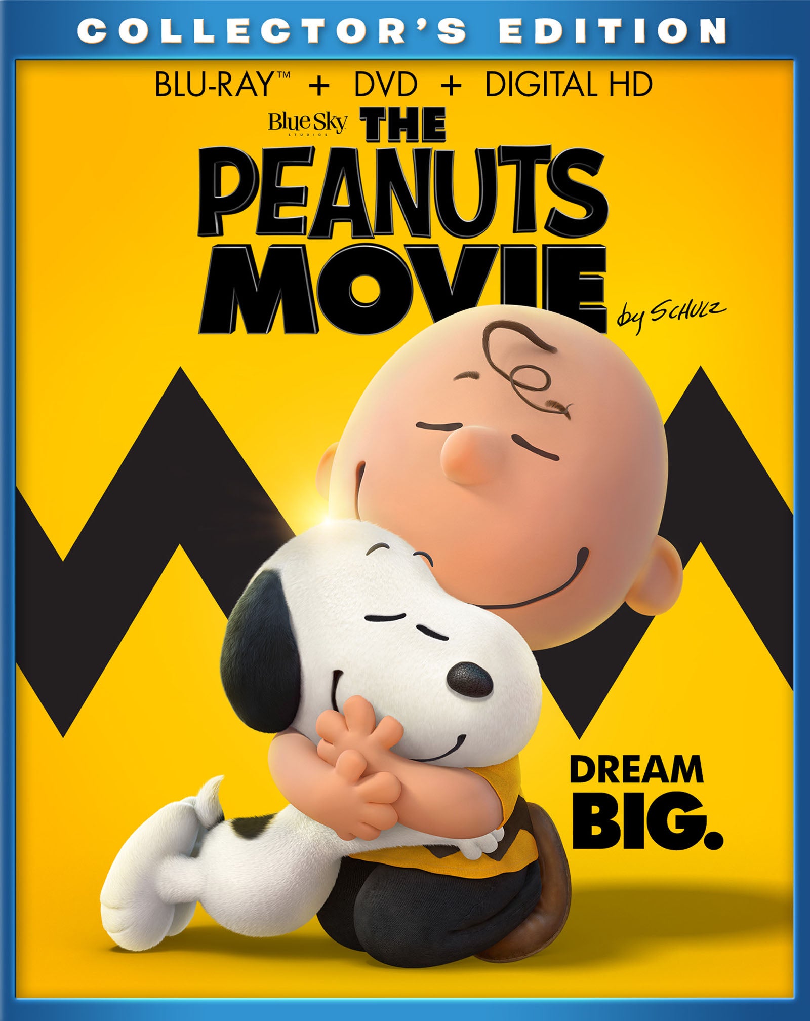 Peanuts Movie [Includes Digital Copy] [Blu-ray/DVD] cover art