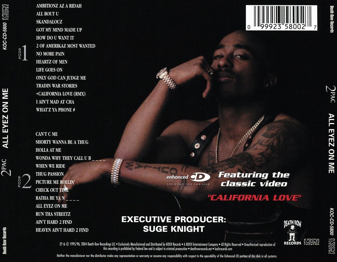 All Eyez on Me cover art