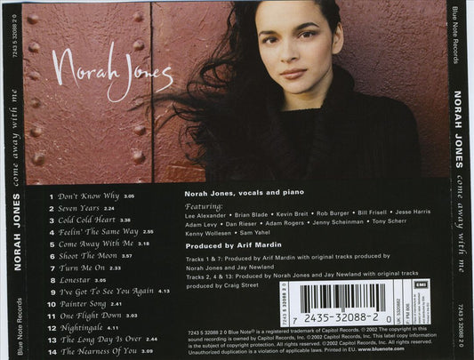 Come Away with Me cover art