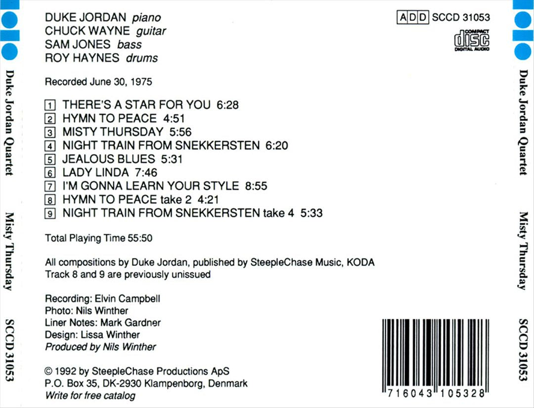 Misty Thursday cover art