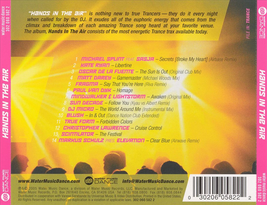 Hands in the Air cover art