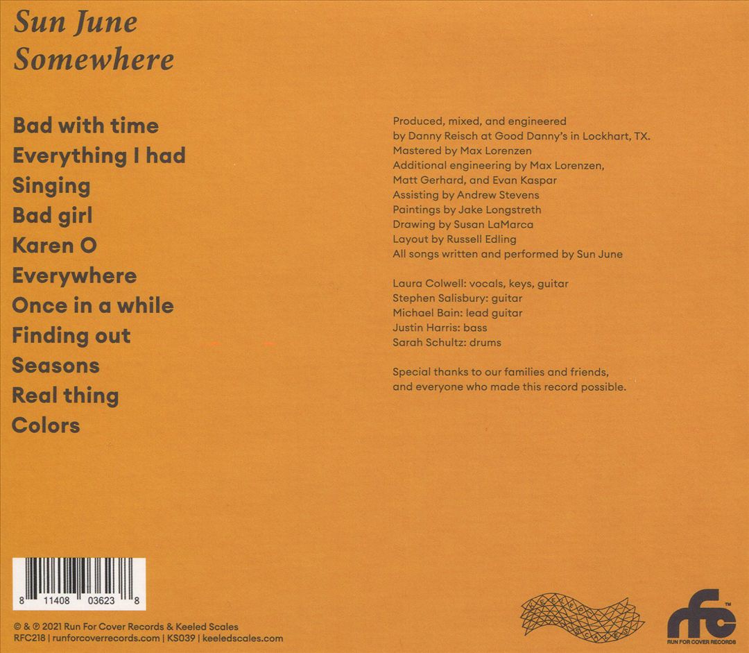 Somewhere cover art