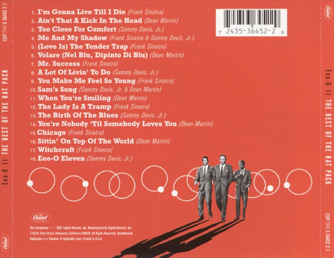 Eee-O-11: The Best of the Rat Pack cover art